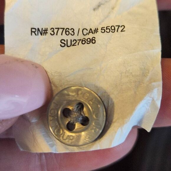 PGA Tour Gray Stripe on Black Golf Polo Shirt Large (4733) - Picture 5 of 5